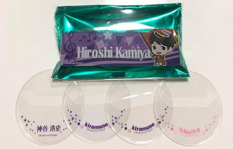 Amazon.co.jp: Kiramune ネームバッジ 缶バッジカバー 神谷浩史